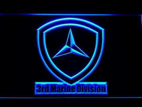 US Marine Corps 3rd Marine Division LED Neon Sign